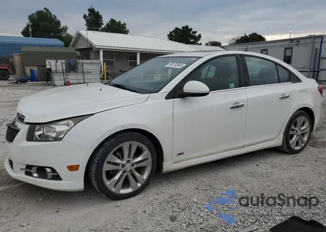 2014 Chevrolet Cruze Ltz from USA, damaged, VIN 1G1PG5SB1E7305519